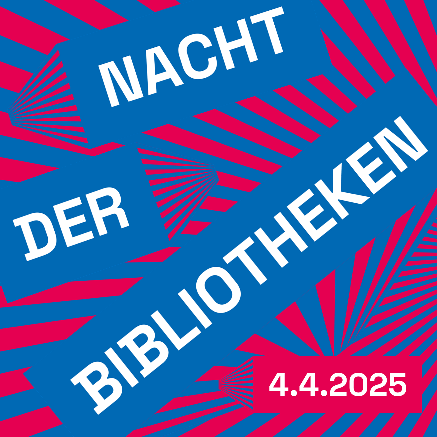 Wir sind dabei! Nacht der Bibliotheken am 04.04.2025